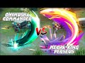Alpha mechaking perseus vs onimusha commander skin comparison