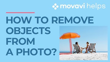 How to remove an object from a photo? ✂ | MOVAVI HELPS
