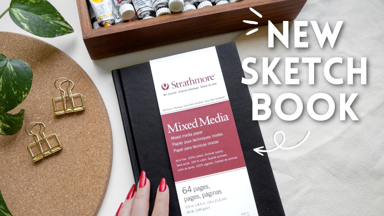 STARTING A NEW SKETCHBOOK 🌷 +Gouache Paintings Inspired By Finnish Summer