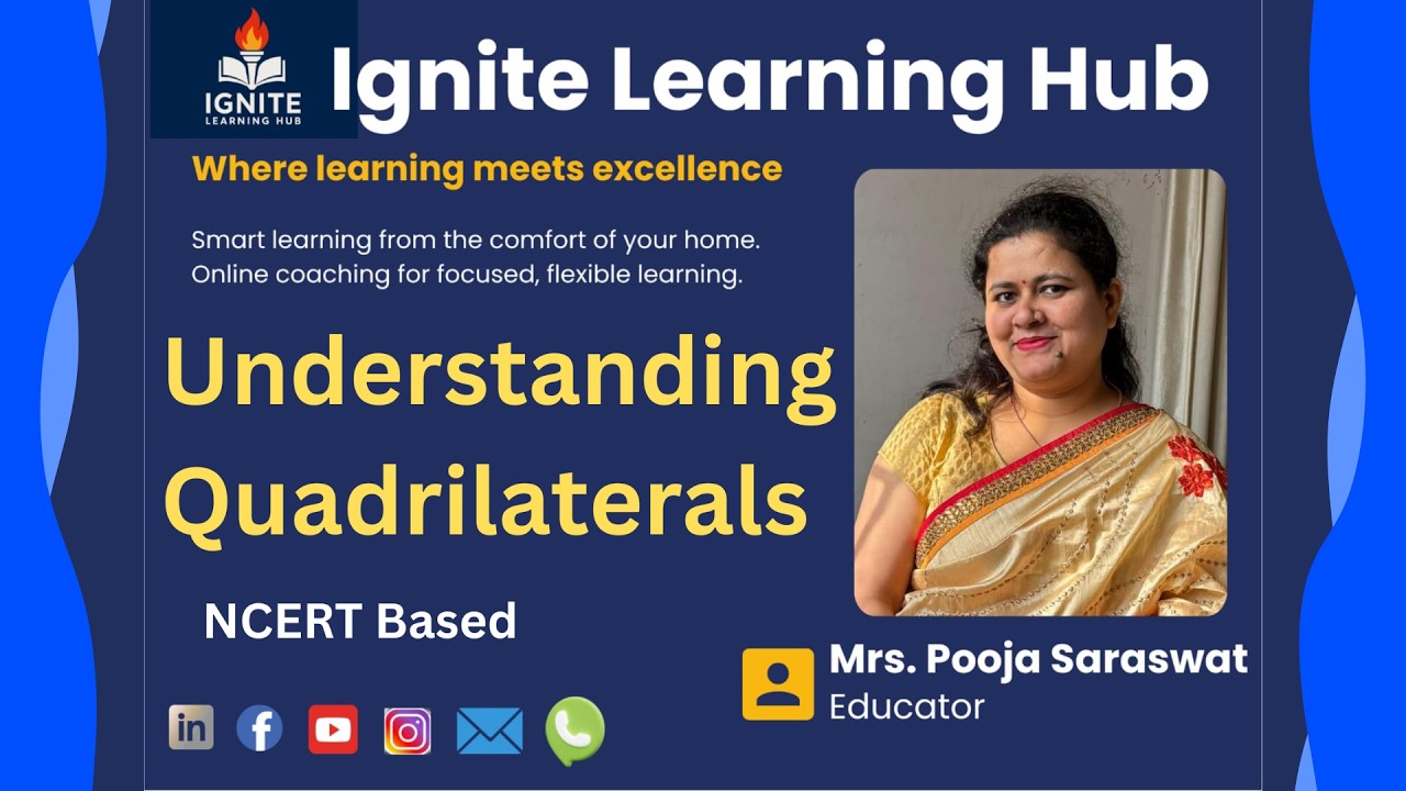 Understanding Quadrilaterals | Understanding and Analysing Quadrilaterals