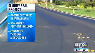 Multiple Santa Maria streets to undergo resurfacing