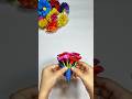 DIY Mini Flower Bouquet Tutorial 🩷#shorts #art #diy #muktaartandcraft #youtubeshorts #paperdream