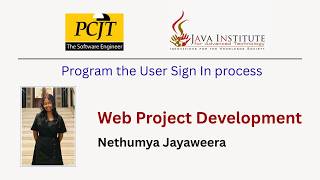 03 | Program the user sign-in process