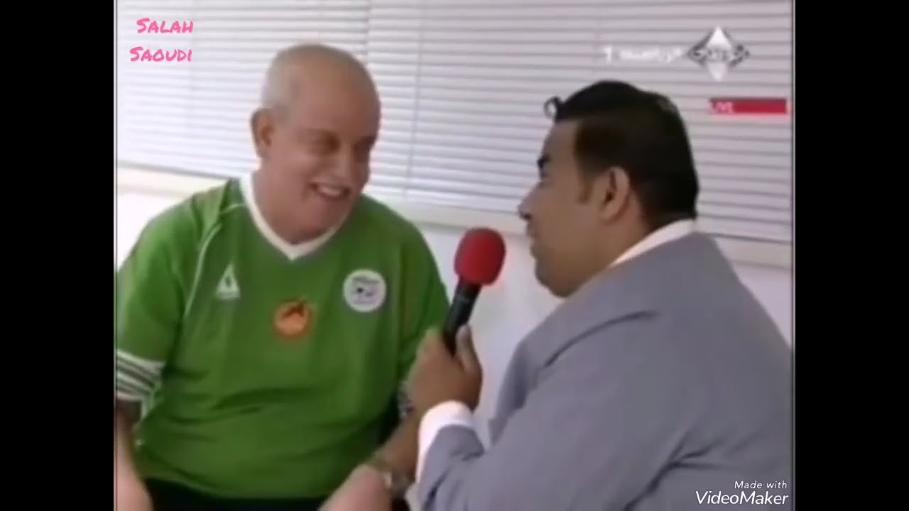 المدرب رابح سعدان في حوار صريح مع قناة ابو ظبي الرياضية مباشرة بعد ملحمة أم درمان 2009