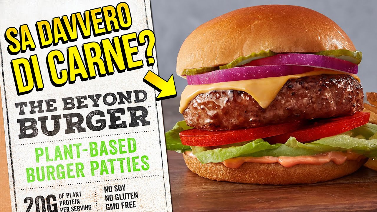 L’HAMBURGER VEGANO che sa di VERA CARNE! Proviamo l'assurdo BEYOND