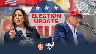 MID DAY UPDATE: Donald Trump v Kamala Harris Election 2024