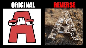 Reverse Alphabet Lore But it is Natural Diamond (A-Z...) - Alphabet Lore Meme Animation - TD Rainbow