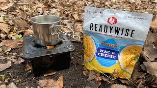 Weekend chill: Readywise mac and cheese cook and review