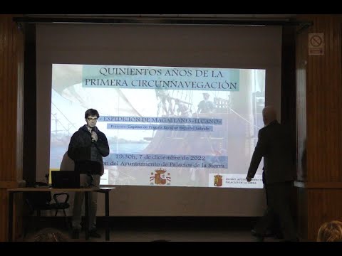 Conferencia V Centenario de la Primera Circunnavegación en Palacios de la Sierra