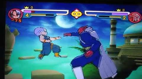 Dragon Ball Z Budokai 2(Gamecube)-Kid Trunks vs Dabura