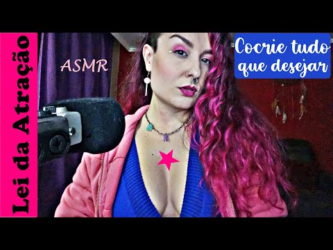 🎧  ATIVE A LEI DA ATRAÇÃO AGORA! 🔮 ASMR COM AFIRMAÇÕES MÁGICAS PARA MANIFESTAR SEUS DESEJOS
