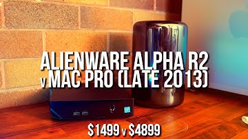 Dell Alienware Alpha R2 v Apple Mac Pro 2013 - Compute - Davinci Resolve - Adobe Benchmarks