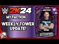 WEEKLY TOWERS! WWE 2K24 MyFaction Live!