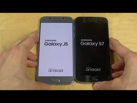 Samsung Galaxy J5 2017 vs. Samsung Galaxy S7 - Which Is Faster?