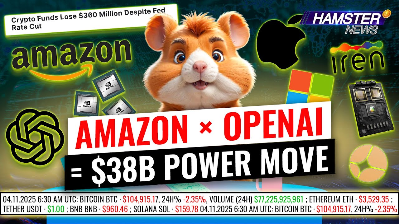 Aster surges after CZ’s $2.5M reveal, Microsoft enters crypto mining ⚡️  Hamster News