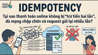 System Design P22 Idempotency Vì Sao Thanh Toán Online Không Bị Trừ Tiền Hai Lần Dù Mạng Chập Chờn