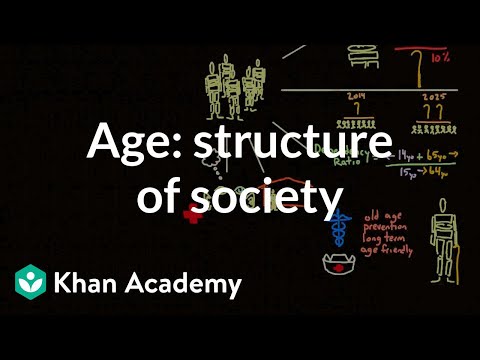 Demographic structure of society - age | Society and Culture | MCAT | Khan Academy