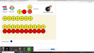 Add/Subtract with integer Chips