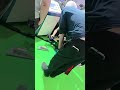 CKMACHINE CW laser cleaning machine rust removal demonstration on site of CWMTE 2026