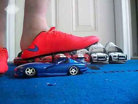 Nike Cleats crush and destroy Viper