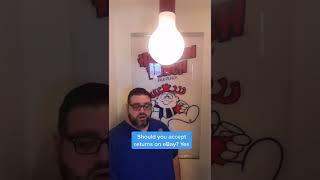 Should you accept returns on eBay? - #short