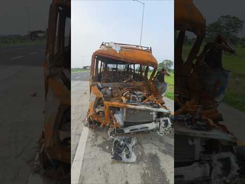 This Tourist Van Turned Into A Fireball!