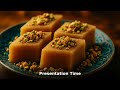 Syrupy Semolina Halva: A Traditional Recipe Enriched with Pistachios and Walnuts