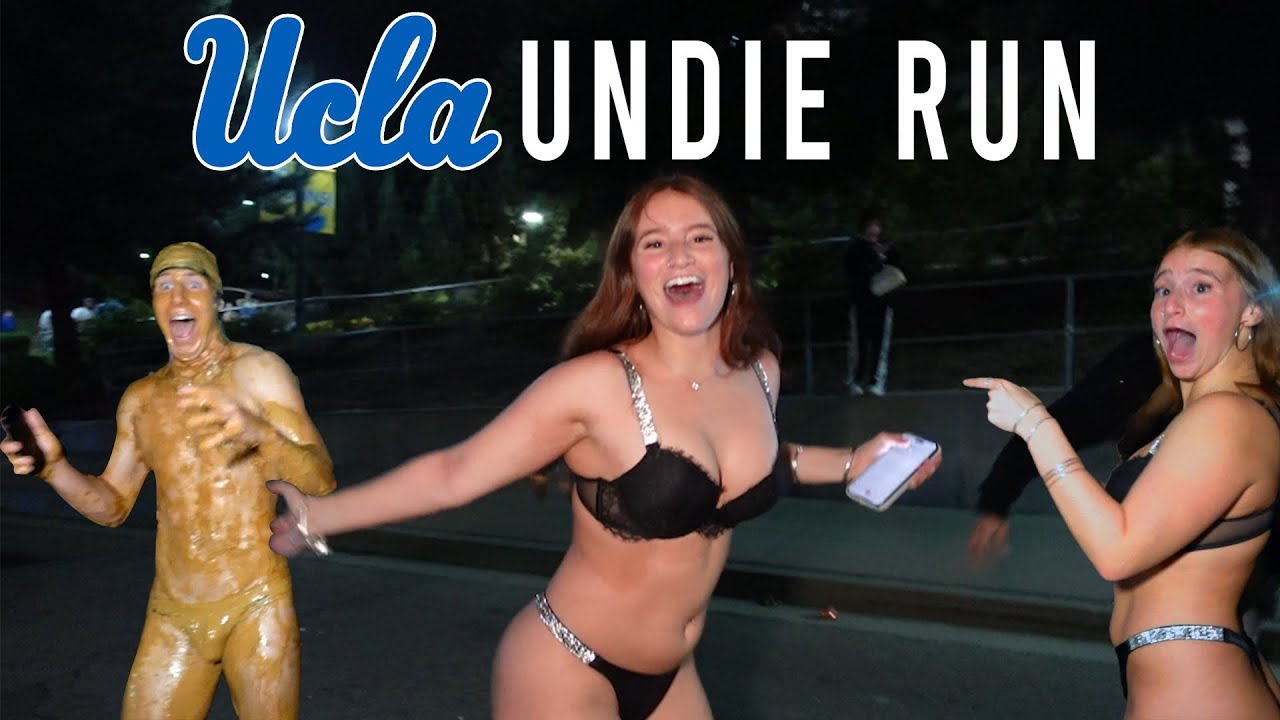 UCLA undie run!! YouTube