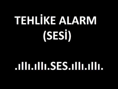 Tehlike alarm sesi