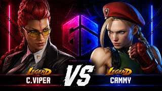 SF6 • C. Viper vs Cammy | High Level Gameplay 4K60FPS PS5