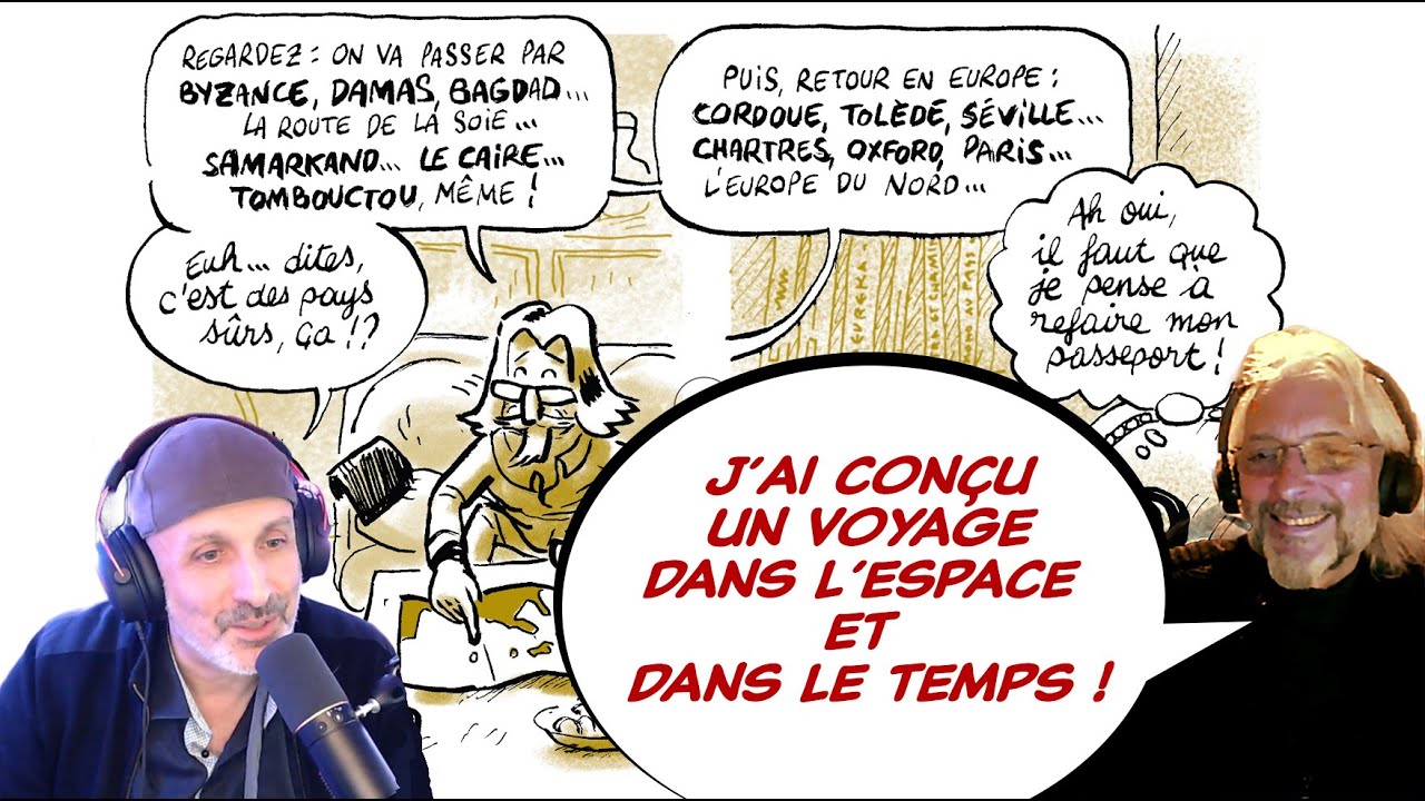 77 : on bosse avec Pascal Marchand sur le scénario de notre BD Épistémè t2 Azimut !