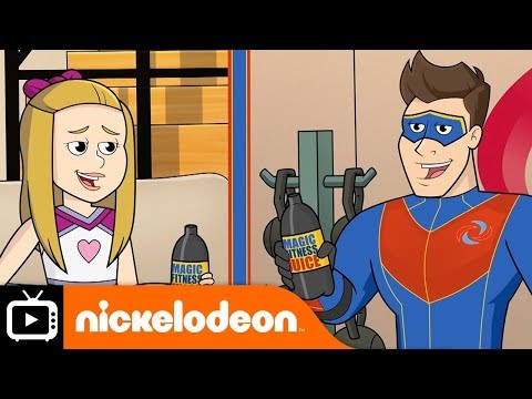The Adventures of Kid Danger | Magic Fitness Juice | Nickelodeon UK