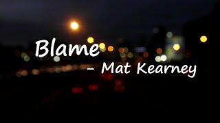 Watch Mat Kearney Blame video