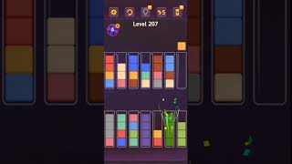 Block King Sort Puzzle Level 201 to Level 210 screenshot 5