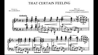 George Gershwin - That Certain Feeling