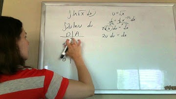 Integration by Parts ln(root x), u sub first