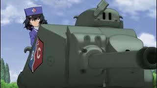 Girls und Panzer: Chanson de l'Oignon (BC Freedom defeat scene/French 1940)