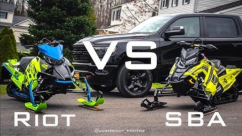 Arctic cat Riot VS Polaris Assault | side by side comparison | S4-5
