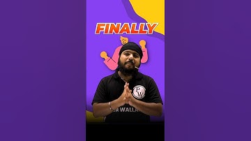 CA Aspirants के लिए खुशख़बरी 🤩🤩 Must Watch #shorts #cawallahbypw