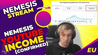 Celebrity Nemesis About His YouTube Income 👀 Wealth