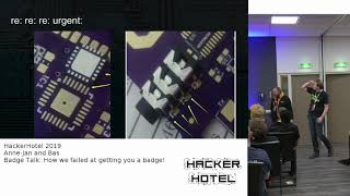 HackerHotel 2019: Badge Talk: How we failed at getting you a badge! screenshot 3