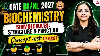 GATE BT/XL 2027 | GATE BT BIOCHEMISTRY Biomolecules | GATE BT CLASS