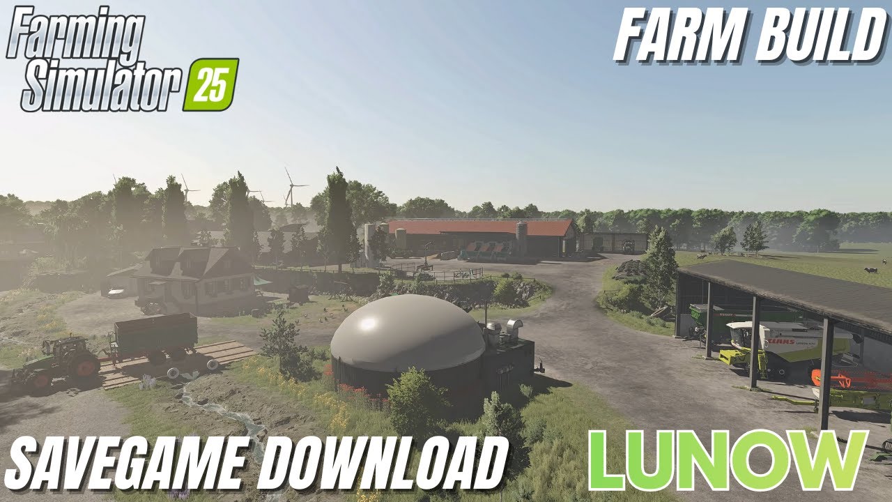 | Savegame Download | Lunow | FS25 |