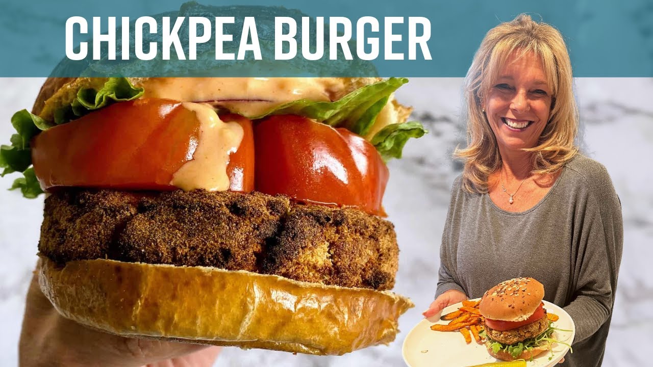Chickpea Burgers | Kathy's Vegan Kitchen
