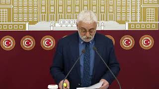 Grup Başkanvekilimiz Saruhan Oluç, Mecliste Basın Toplantısı Düzenliyor