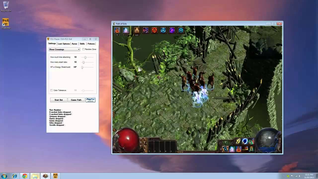 Path of Exile Bot [FEB 2014] - YouTube