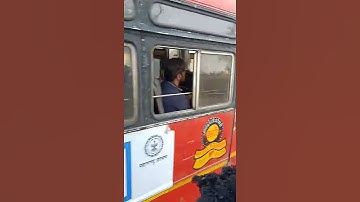 MSRTC Lal Pari On Arnala - Solapur Route