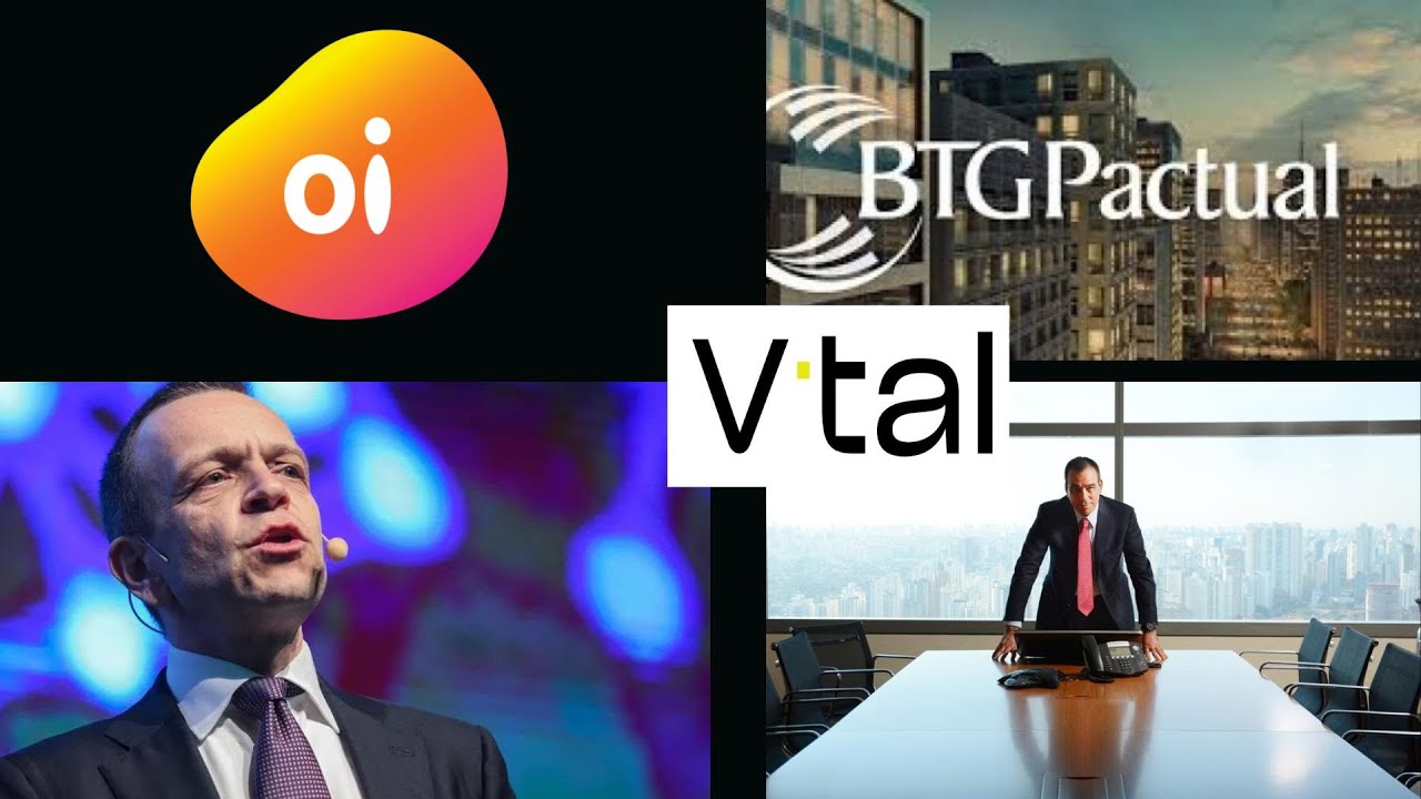 O BTG,  assume V tal da Oi e anuncia nova estrutura executiva 