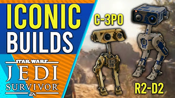 How to make ICONIC characters with BD-1 in Jedi Survivor...