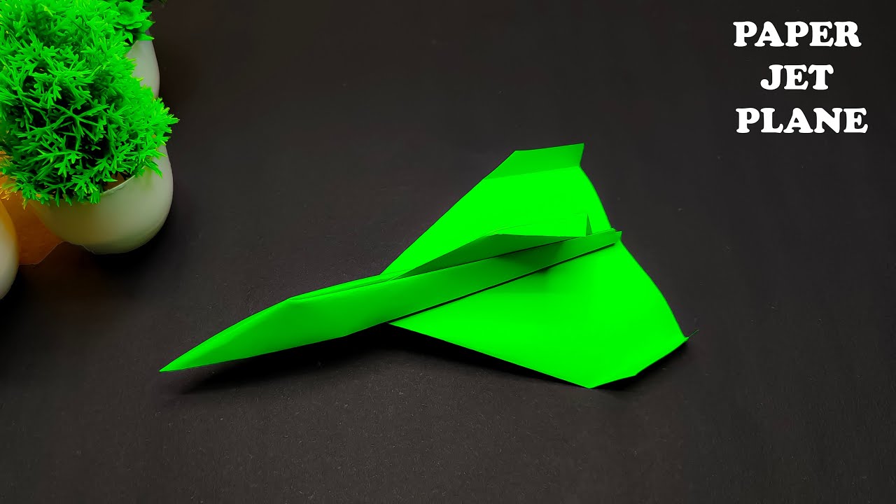Best origami paper jet easy Paper Plane Origami fighter plane easy
